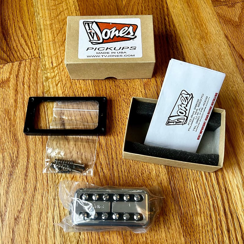 TV Jones Brian Setzer Signature Neck Universal Mount Chrome