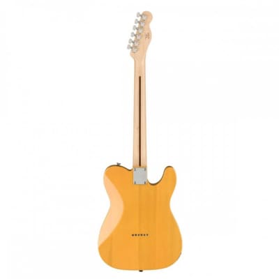 Squier Affinity Series Left-Handed Telecaster, Maple Fingerboard, Butterscotch Blonde image 2