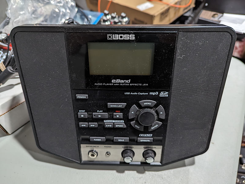 BOSS eBand JS-8 エフェクター内蔵ミニアンプ・オーディオプレーヤー