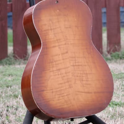~Near Mint~ 1955 Chris Adjustomatic Parlor Guitar w/ Original Case - Jackson Guldan Co - Harmony Kay image 16