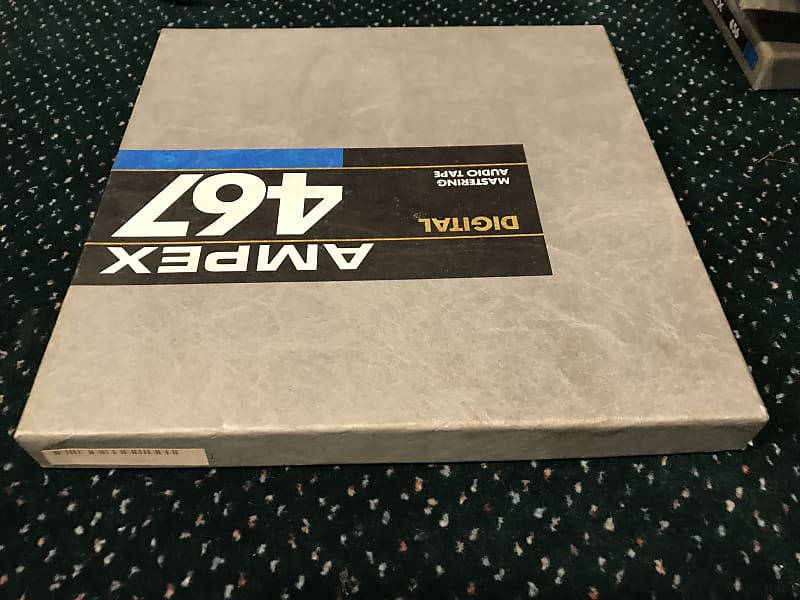 Ampex 467 Digital Audio Tape 1/4 10.5 Reel To Reel Tape 4600 Ft