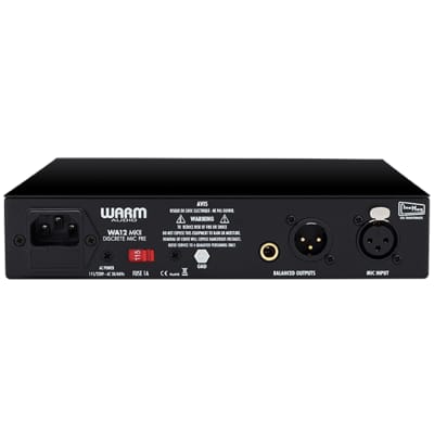 WA12 MKII Black Préampli Warm Audio image 6