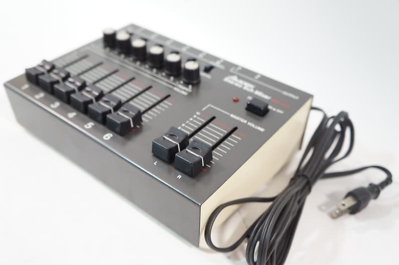 DJ機材 AMDEK STEREO 6ch mixer MXK-600 AMDEK MXK-600 6ch Vintage Analog Stereo Mixer | Reverb Czechia