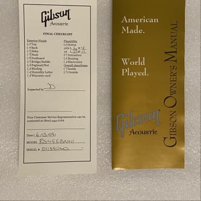 Gibson Custom Shop J-45 1968 Limited Edition Ebony - unplayed image 10