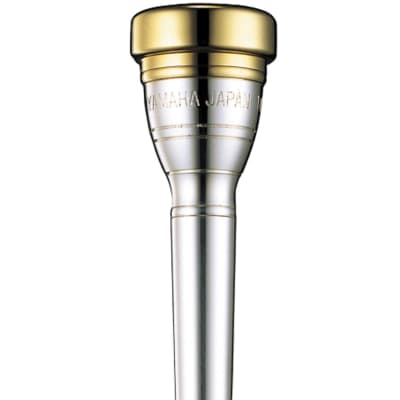 Yamaha Cornet Mouthpiece Gold-Plated Rim and Cup (Short Shank)