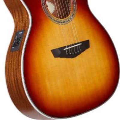 D'Angelico Premier Series Tammany Orchestra Acoustic-Electric Guitar Iced Tea Burst for sale