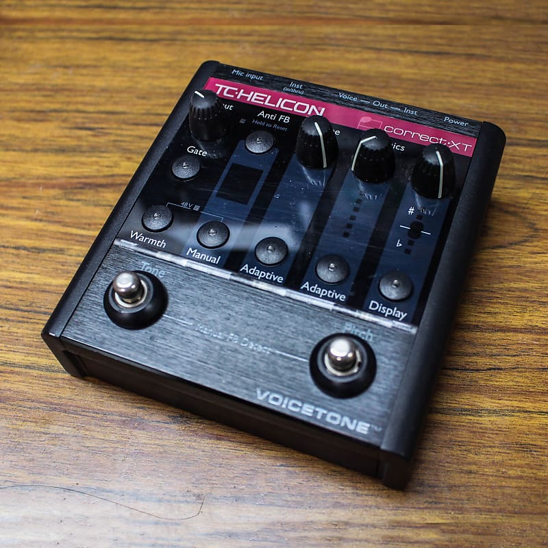 TC Helicon VoiceTone Correct XT - Black