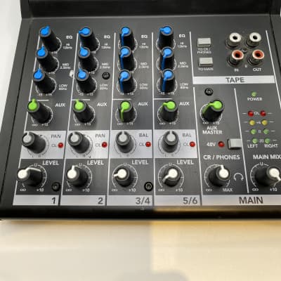 Mackie Mix8 Mix Series 8-Channel Compact Mixer