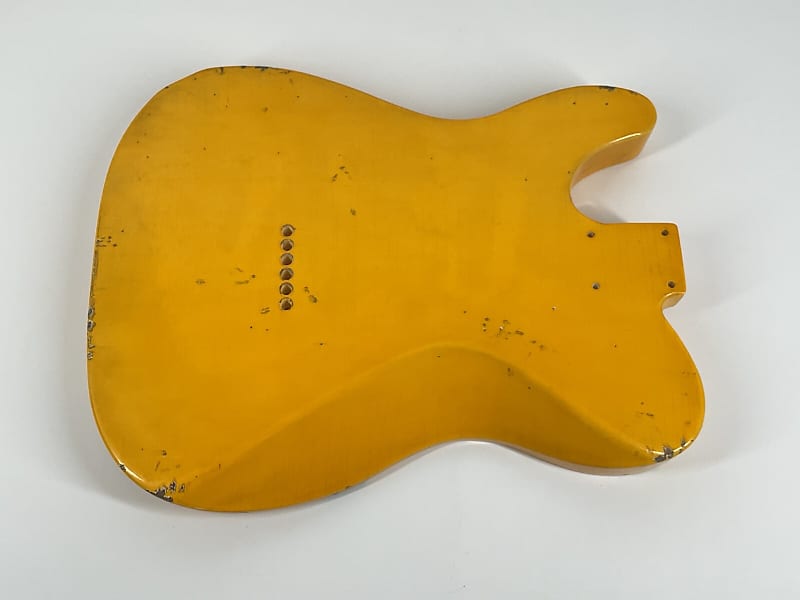 ギター MJT Vintage Aged Nitro Telecaster body MJT Official Custom Order Vintage Aged Nitro Guitar Body