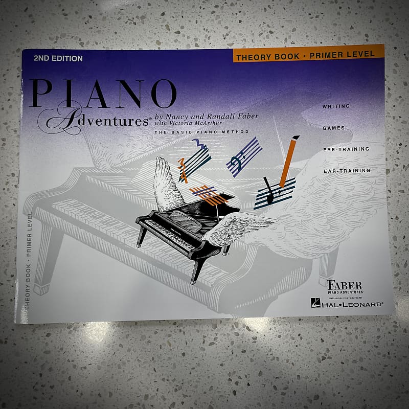 Faber Piano Adventures Theory Book Primer Reverb