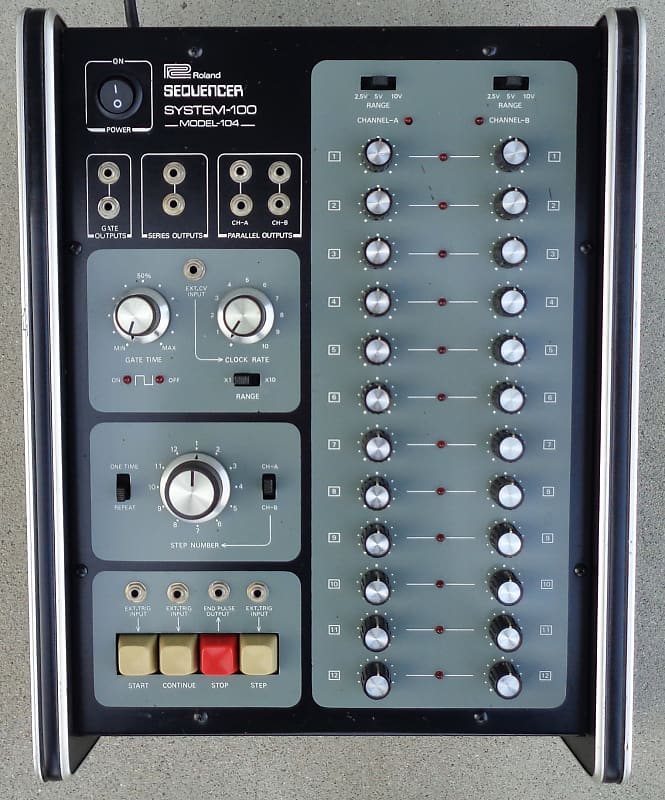 Roland  System 100 *Model 104 Sequencer* - Pro Serviced w/Restoration image 1
