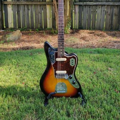 1963 Fender Jaguar Electric Guitar with Original Case image 2