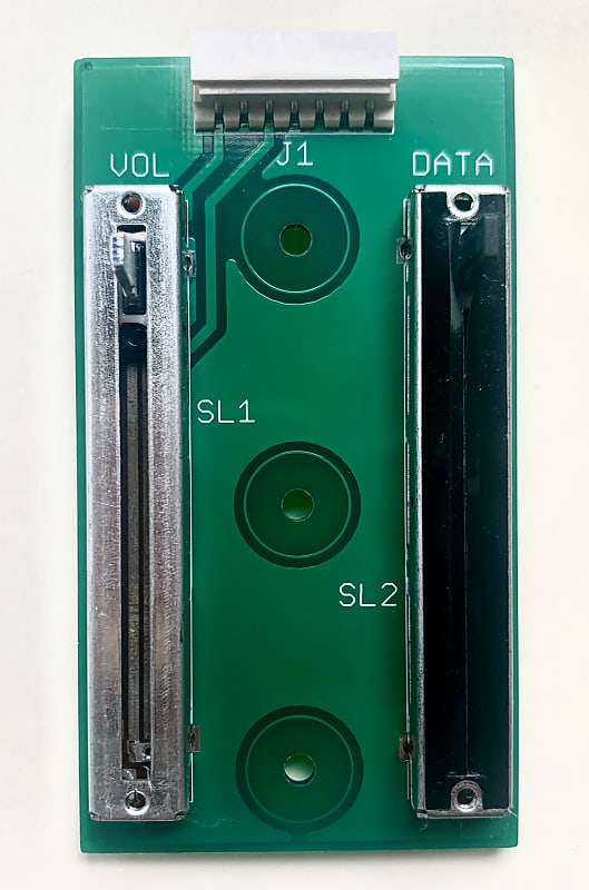 Kurzweil K2000 volume/data slider board image 1