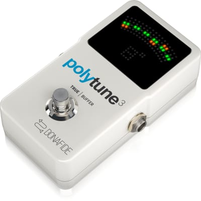 TC Electronic POLYTUNE 3 Ultra-Compact Polyphonic Tuner with Multiple Tuning Modes and Built-In BONAFIDE BUFFER image 3