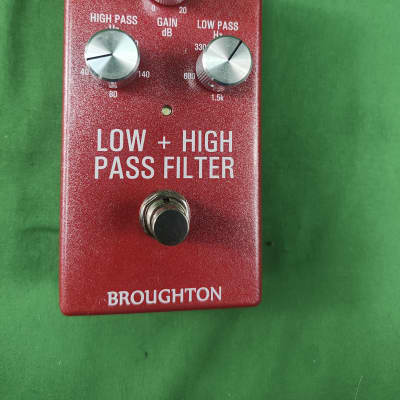 Other/unknown BROUGHTON Low + High Pass Filter - Pedal on