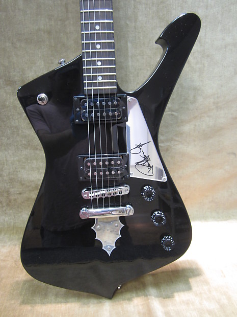 Preowned Ibanez Paul Stanley PS1CM Cracked Mirror Iceman