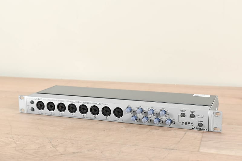 PreSonus Digimax FS 8-Channel Mic Preamp with AD/DA Converter | Reverb