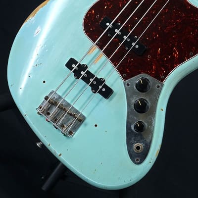 Fender Custom Shop [USED] 1964 Jazz Bass Relic (Sonic Blue) Freedom Pickup Mod. '08 image 10