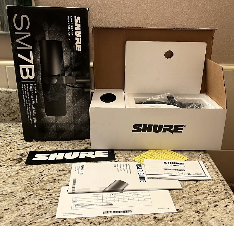 SHURE SM7B 新品未開封品 Shure SM7B Dynamic Cardioid Microphone | zZounds
