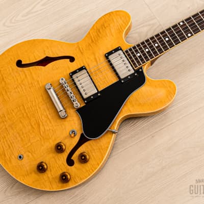 2003 Tokai ES-120 Semi-Hollow 335-Style Dot Neck Natural