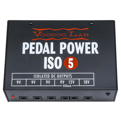 New Voodoo Lab Pedal Power ISO 5 Guitar Effects Pedal Power Supply image 1