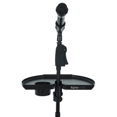 Gator GFW-MICACCTRAYXL Frameworks Extra Large Microphone Stand Accessory Tray image 2