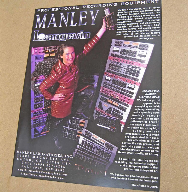 Manley Labs Catalog 2000's Reverb