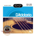 D'Addario EXP16 Coated Phosphor Bronze Light Acoustic Guitar Strings .012 - .053