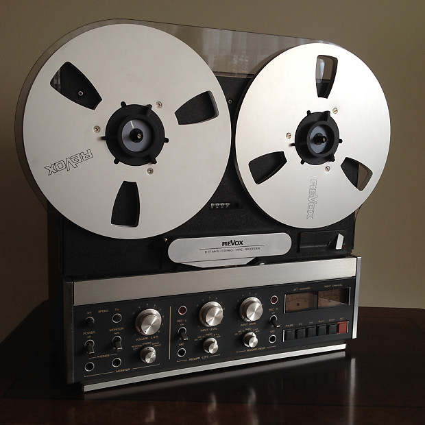 Revox B77 Mk II reel-to-reel tape recorder - 4 tracks, standard speed