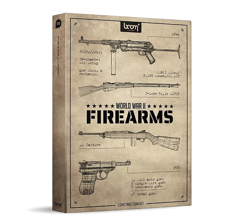 boom Library World War Ii Firearms (Construction Kit, Download) image 1