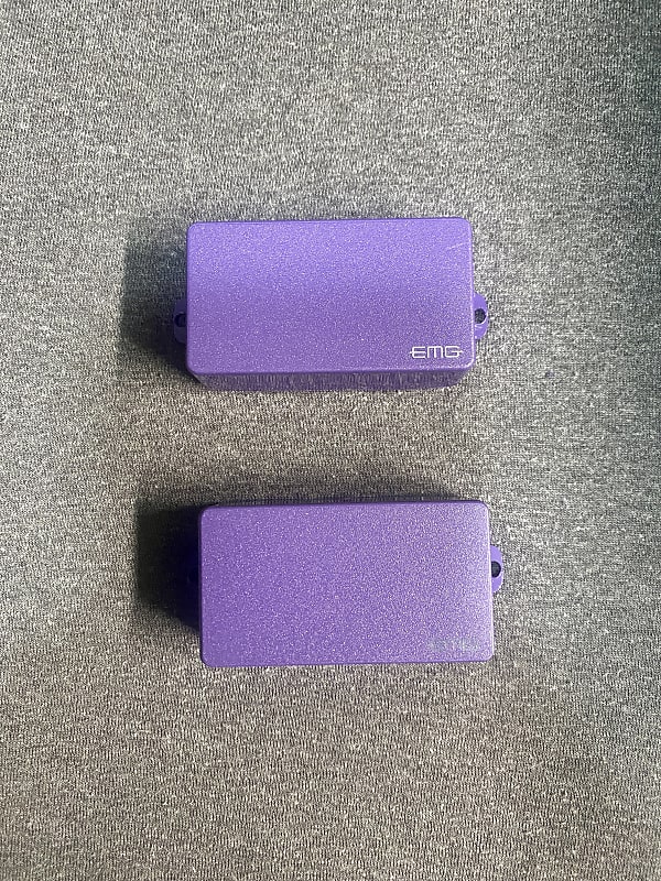 Purple on sale emg pickups