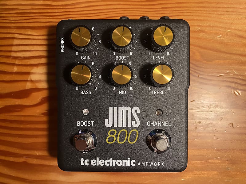 TC Electronic Ampworx JIMS 800 Preamp Pedal 2023 - Black | Reverb