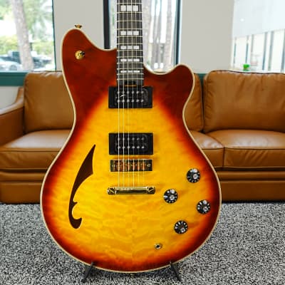 EVH SA-126 Special Quilted Maple Semi-Hollow Electric Guitar image 3