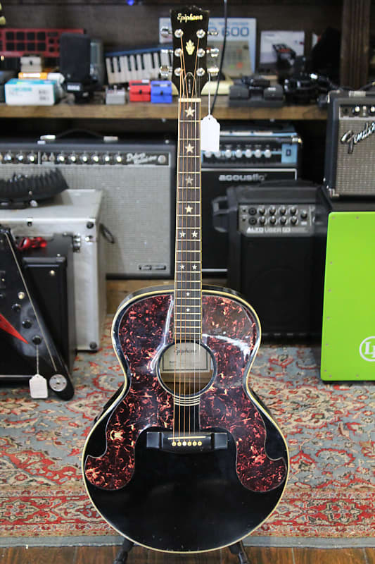 Epiphone SQ-180 'Everly Brothers'  1989 - Black image 1