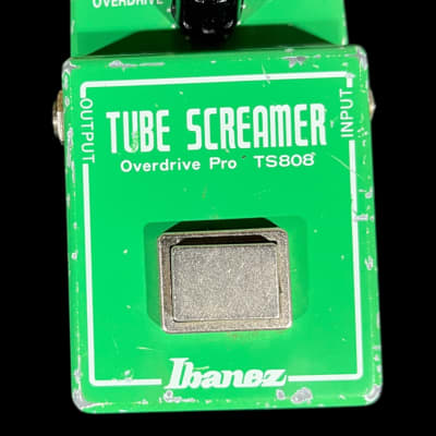 2004年 Ibanez Tube Screamer TS808 Ibanez TS808 Vintage Tube Screamer Reissue Overdrive Pedal