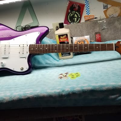 Fender Jazzmaster, Custom Plum Metal Flake + Hand Wound Pickups image 2