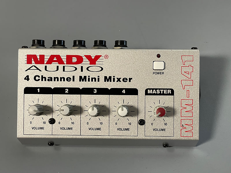 Nady MM-242 4-Channel Stereo Mini Mixer