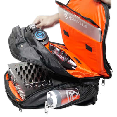 Rockville Travel Case Backpack Bag For Vestax Typhoon DJ Controller image 7