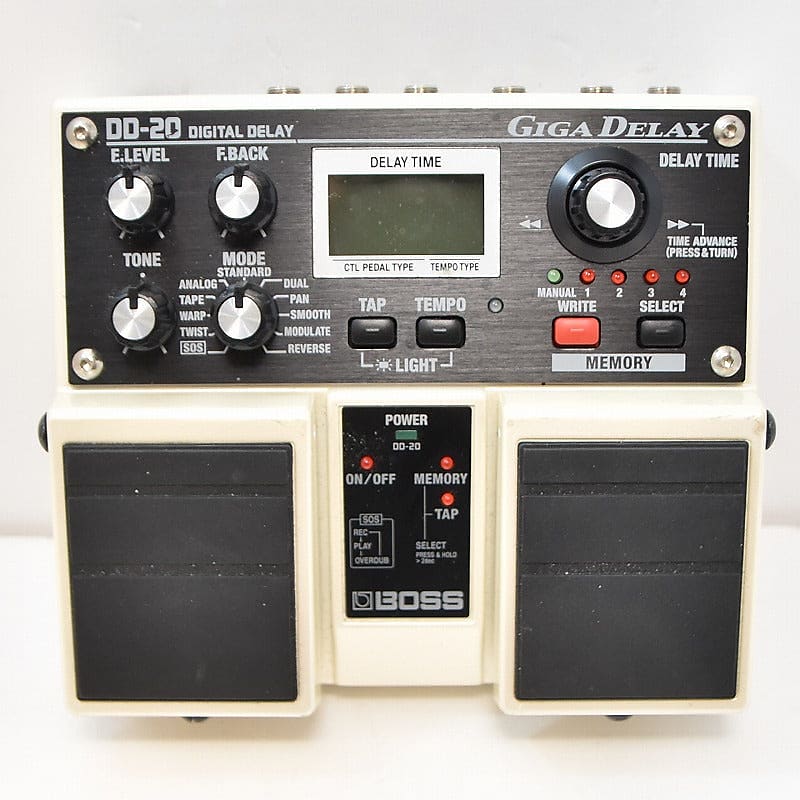 BOSS DD-20 digital delay “giga delay” BOSS - DD-20 | Giga Delay