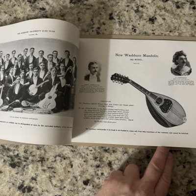 Washburn 1897 guitar mandolin zither banjo reprint catalog Lyon and Healy Lion image 7