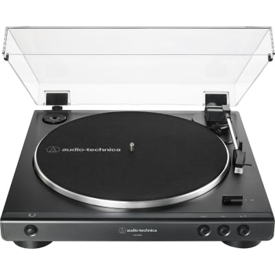 Audio-Technica AT-LP60X Belt-Drive Turntable, Black, USED, Warehouse Resealed image 1