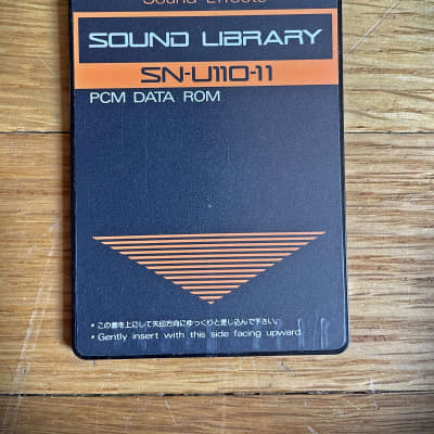 6 Roland U-110 PCM Data Sound Expansion Card Lot [see video] | Reverb