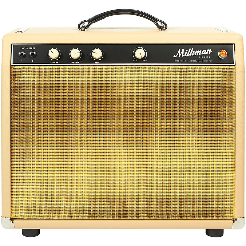 Milkman Sound One Watt Plus 10W 1x12 Tube Guitar Combo Amp Vanilla 12