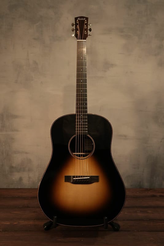 Bedell Coffee House Espresso Dreadnought Acoustic Reverb