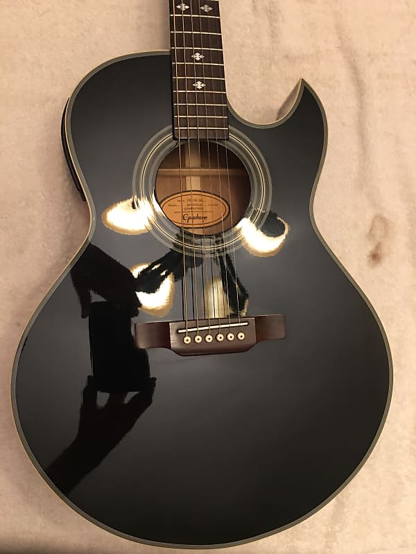 Epiphone Pr-5e-eb Ebony | Reverb