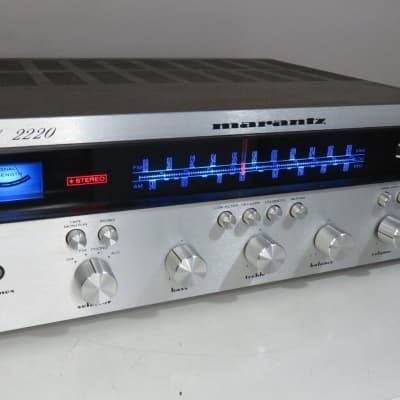 MARANTZ 2220 RECEIVER WORKS PERFECT SERVICED FULLY RECAPPED GREAT CONDITION image 2