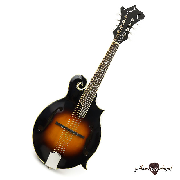 Classic Sunburst F-Style Mandolin Miniature Replica Collectible