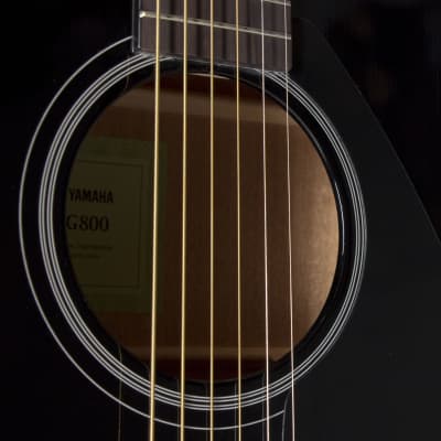 Yamaha FG 800 BL Black - Acoustic Guitar image 6