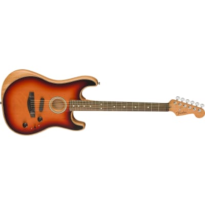 Fender Acoustasonic Stratocaster 3 Tone Sunburst FENDER image 4