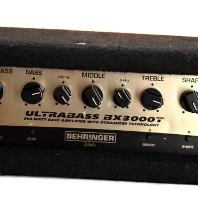 Behringer BX3000T Ultrabass Bass Amplifier Head (300 Watts)